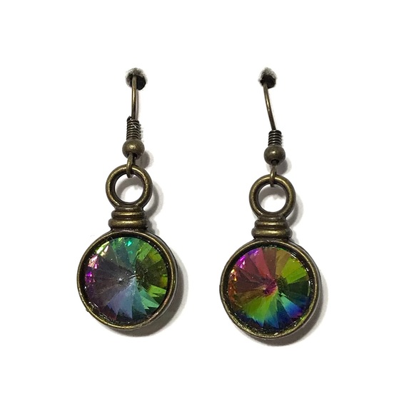 Jewelry - rainbow crystal earrings